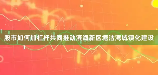 股市如何加杠杆共同推动滨海新区塘沽湾城镇化建设